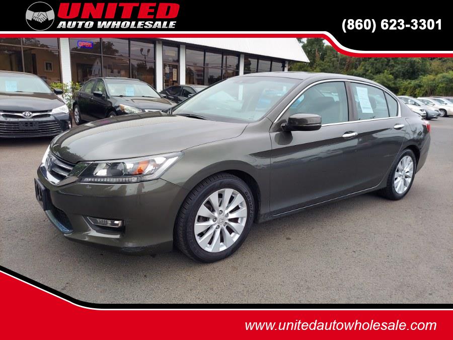 2013 Honda Accord Sdn 4dr I4 CVT EX-L, available for sale in East Windsor, Connecticut | United Auto Sales of E Windsor, Inc. East Windsor, Connecticut