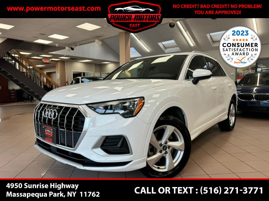 Used 2021 Audi Q3 in Massapequa Park, New York | Power Motors East. Massapequa Park, New York