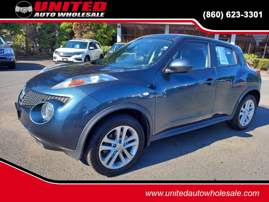 2014 Nissan JUKE 5dr Wgn CVT S AWD, available for sale in East Windsor, Connecticut | United Auto Sales of E Windsor, Inc. East Windsor, Connecticut