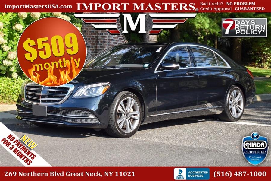 Used 2020 Mercedes-benz S-class in Great Neck, New York | Camy Cars. Great Neck, New York