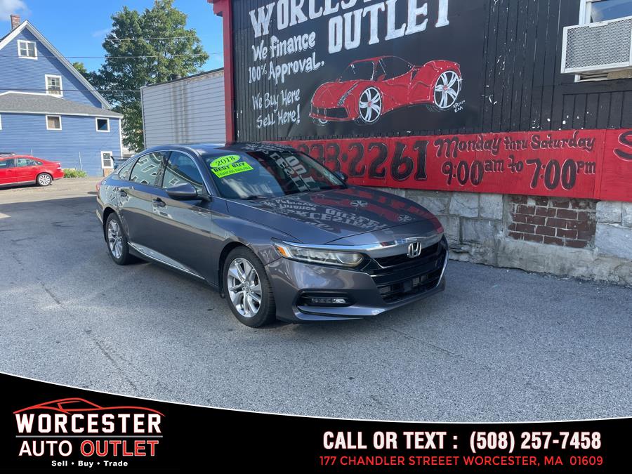 Used 2018 Honda Accord Sedan in Worcester, Massachusetts | Worcester Auto Outlet LLC. Worcester, Massachusetts