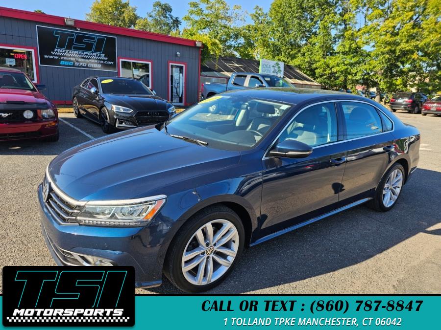 2018 Volkswagen Passat 2.0T SE w/Technology Auto, available for sale in Manchester, Connecticut | TSI Motorsports. Manchester, Connecticut