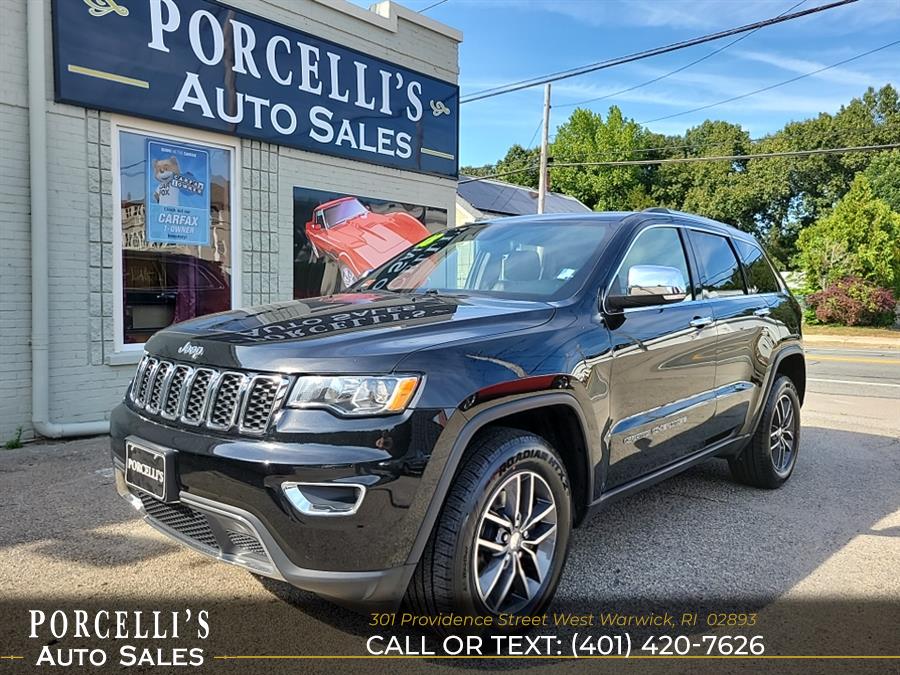 Used Jeep Grand Cherokee Limited 4x4 2018 | Porcelli's Auto Sales. West Warwick, Rhode Island