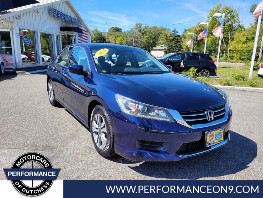 Used Honda Accord Sedan 4dr I4 CVT LX 2015 | Performance Motor Cars. Wappingers Falls, New York