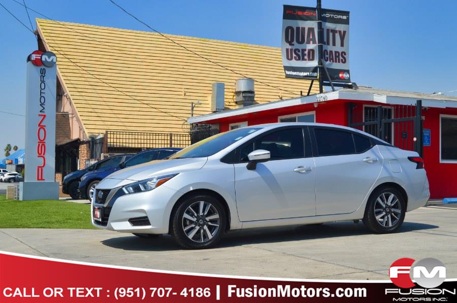 Used 2021 Nissan Versa in Moreno Valley, California | Fusion Motors Inc. Moreno Valley, California