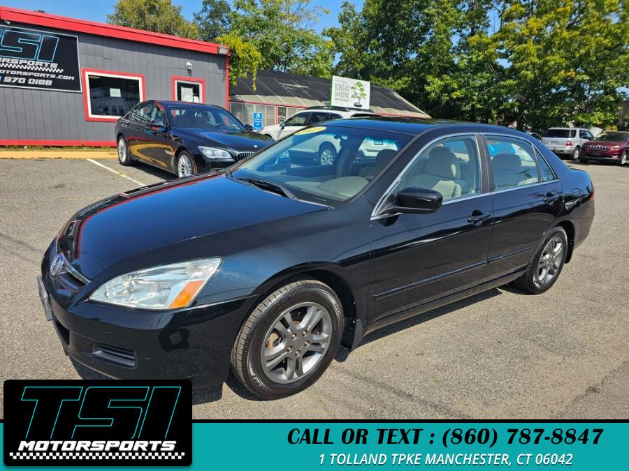 2007 Honda Accord Sdn 4dr I4 AT LX SE, available for sale in Manchester, Connecticut | TSI Motorsports. Manchester, Connecticut