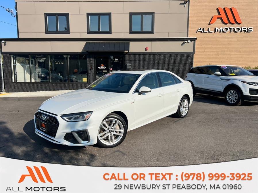 Used 2021 Audi A4 Quattro in Peabody, Massachusetts | ALL MOTORS. Peabody, Massachusetts