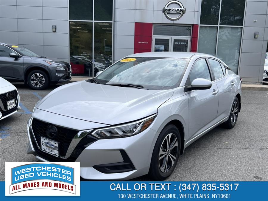 2022 Nissan Sentra SV, available for sale in White Plains, New York | Apex Westchester Used Vehicles. White Plains, New York