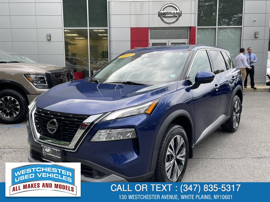 2021 Nissan Rogue SV, available for sale in White Plains, New York | Apex Westchester Used Vehicles. White Plains, New York