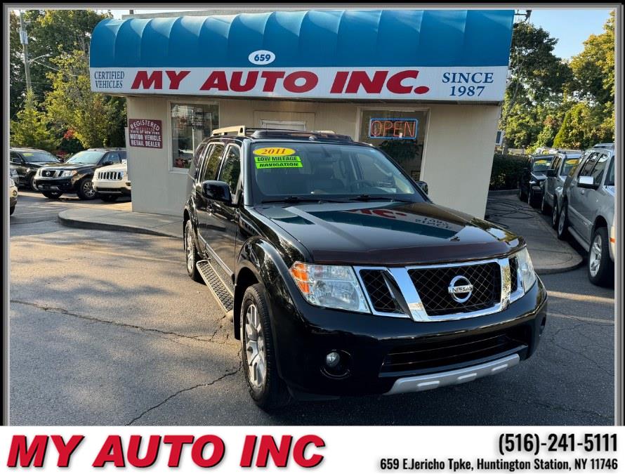 2011 Nissan Pathfinder 4WD 4dr V6 SV, available for sale in Huntington Station, New York | My Auto Inc.. Huntington Station, New York