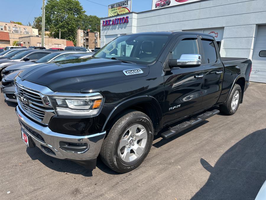 2019 Ram 1500 Laramie 4x4 Quad Cab 6''4" Box, available for sale in Hartford, Connecticut | Lex Autos LLC. Hartford, Connecticut 2019 Ram 1500 Laramie 4x4 Quad Cab 6''4" Box, available for sale in Hartford, Connecticut | Lex Autos LLC. Hartford, Connecticut