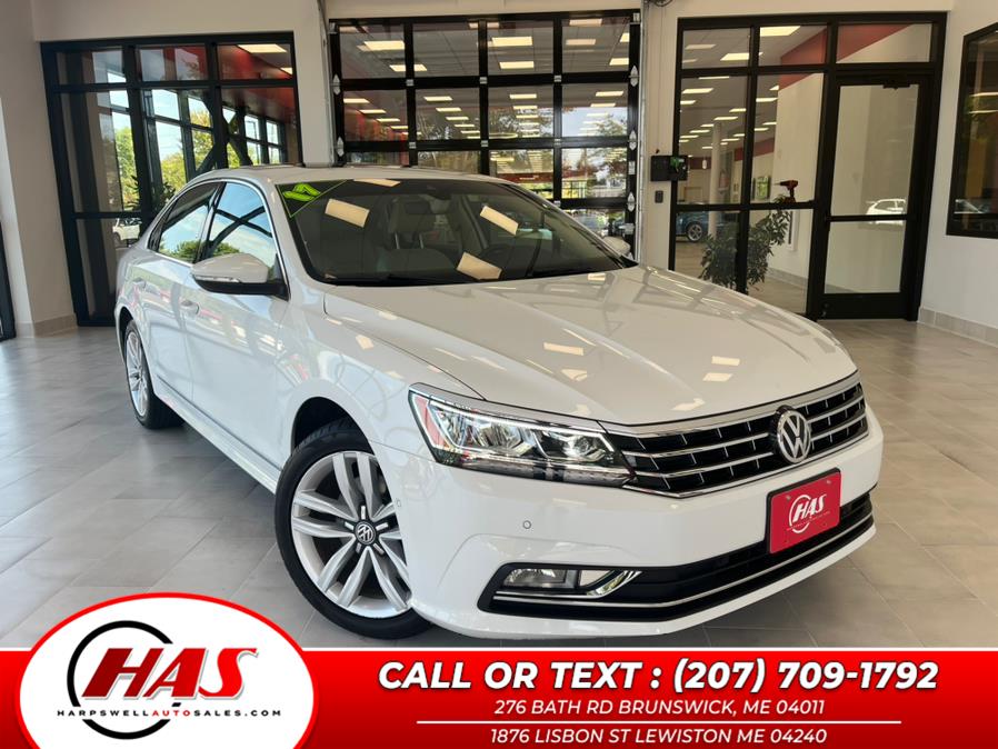 Used Volkswagen Passat 1.8T SEL Premium Auto 2017 | Harpswell Auto Sales Inc. Brunswick, Maine