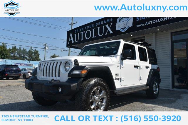 Used 2020 Jeep Wrangler Unlimited in Elmont, New York | Auto Lux. Elmont, New York