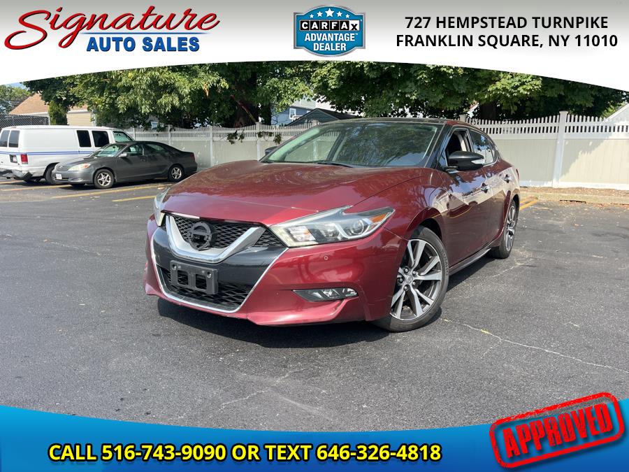 Used 2017 Nissan Maxima in Franklin Square, New York | Signature Auto Sales. Franklin Square, New York