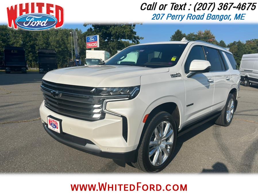 2021 Chevrolet Tahoe 4WD 4dr High Country, available for sale in Bangor, Maine | Whited Ford. Bangor, Maine