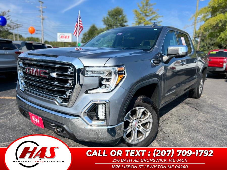 2020 GMC Sierra 1500 4WD Crew Cab 147" SLT, available for sale in Brunswick, Maine | Harpswell Auto Sales Inc. Brunswick, Maine