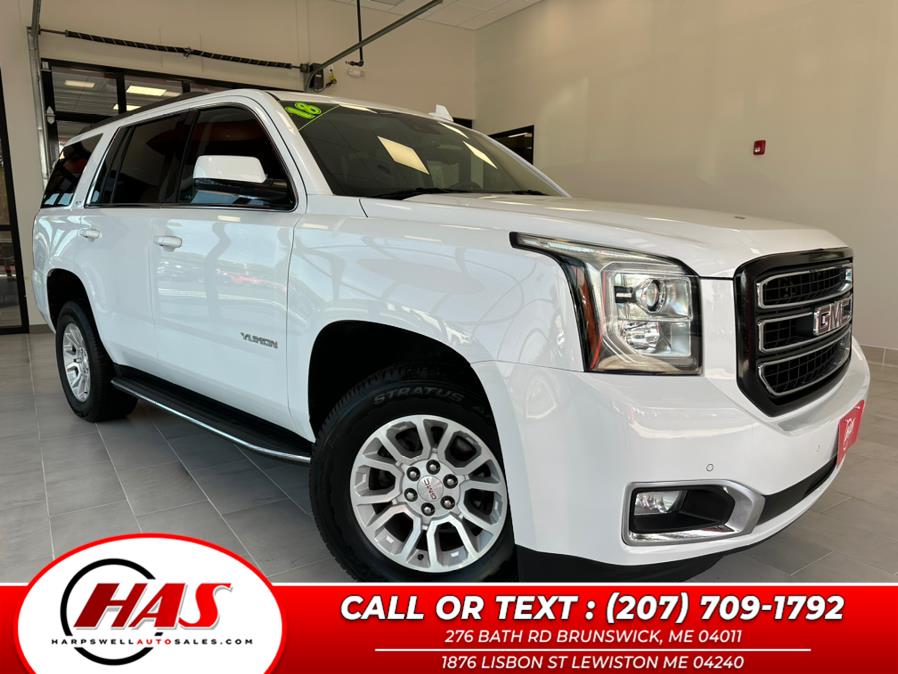 Used GMC Yukon 4WD 4dr SLT Standard Edition 2018 | Harpswell Auto Sales Inc. Brunswick, Maine