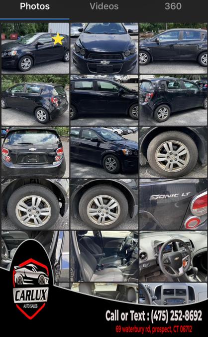 2012 Chevrolet Sonic 5dr HB LT 2LT, available for sale in Prospect, Connecticut | Carlux Auto Sales & Service LLC. Prospect, Connecticut 2012 Chevrolet Sonic 5dr HB LT 2LT, available for sale in Prospect, Connecticut | Carlux Auto Sales & Service LLC. Prospect, Connecticut