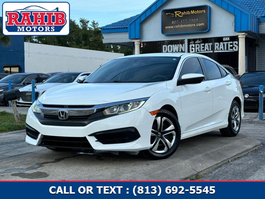 Used 2016 Honda Civic Sedan in Winter Park, Florida | Rahib Motors. Winter Park, Florida