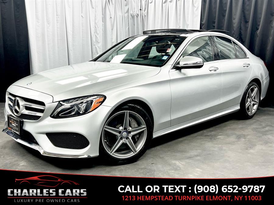 Used 2016 Mercedes-benz c 300 4matic in Elmont, New York | Charles Cars. Elmont, New York