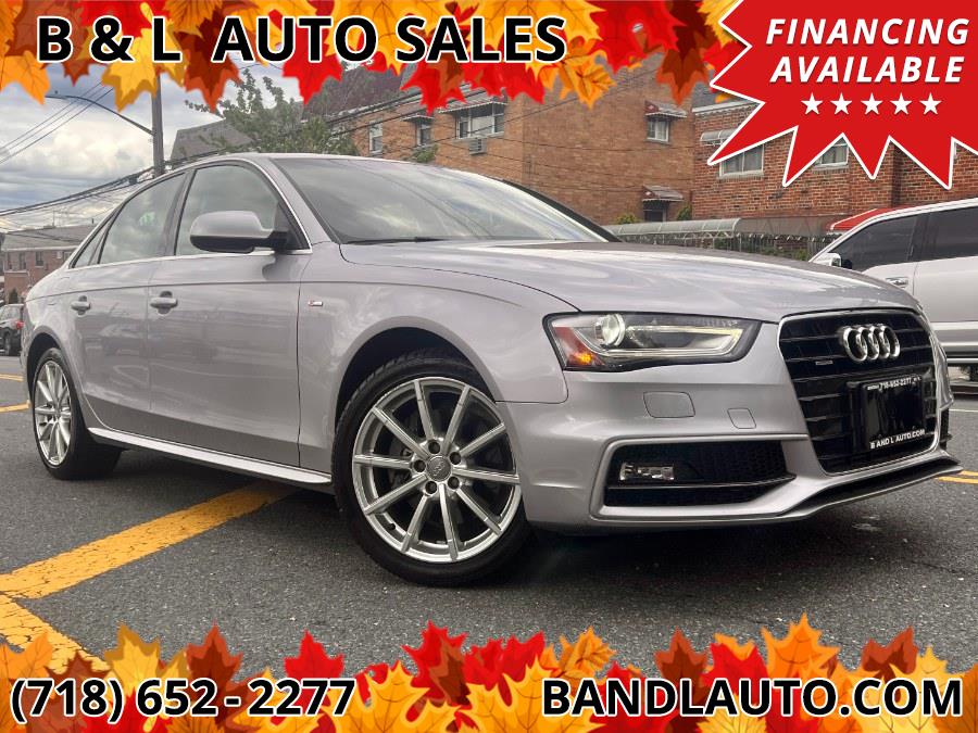 2015 Audi A4 4dr Sedan Auto quattro 2.0T Premium Plus, available for sale in Bronx, New York | B & L Auto Sales LLC. Bronx, New York 2015 Audi A4 4dr Sedan Auto quattro 2.0T Premium Plus, available for sale in Bronx, New York | B & L Auto Sales LLC. Bronx, New York