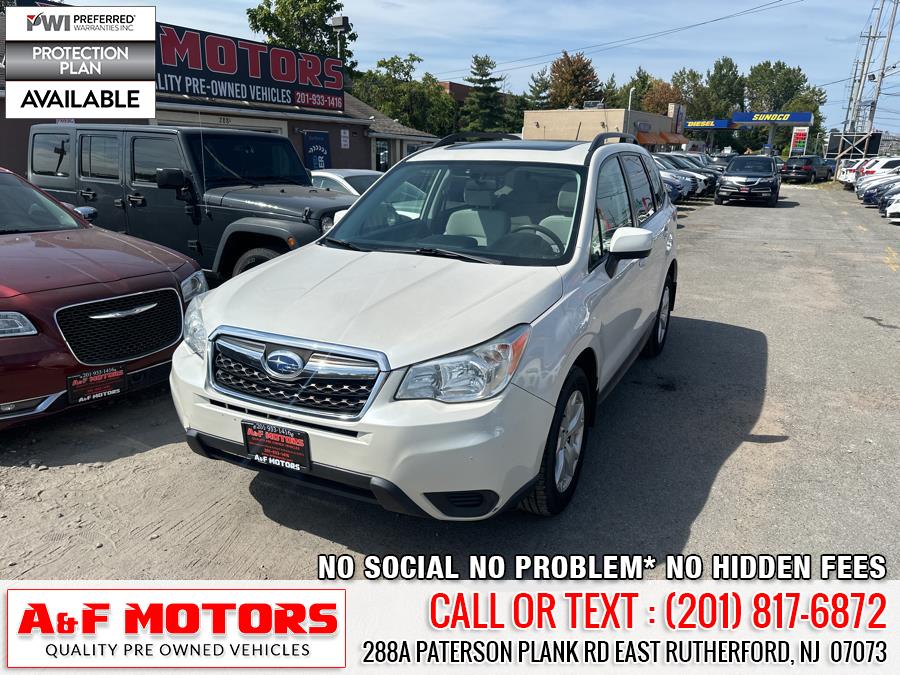 Used Subaru Forester 4dr CVT 2.5i Premium PZEV 2015 | A&F Motors LLC. East Rutherford, New Jersey