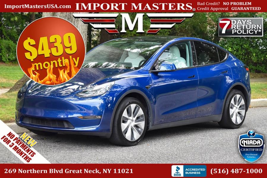 Used 2021 Tesla Model y in Great Neck, New York | Camy Cars. Great Neck, New York