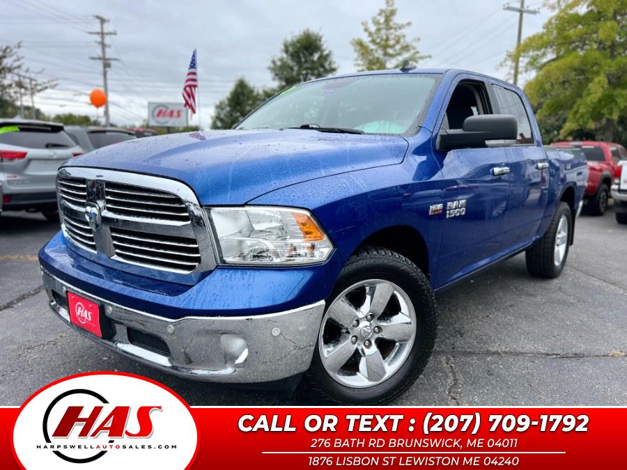 2018 Ram 1500 Big Horn 4x4 Crew Cab 5''7" Box, available for sale in Lewiston, Maine | Harpswell Auto Sales Inc. Lewiston, Maine