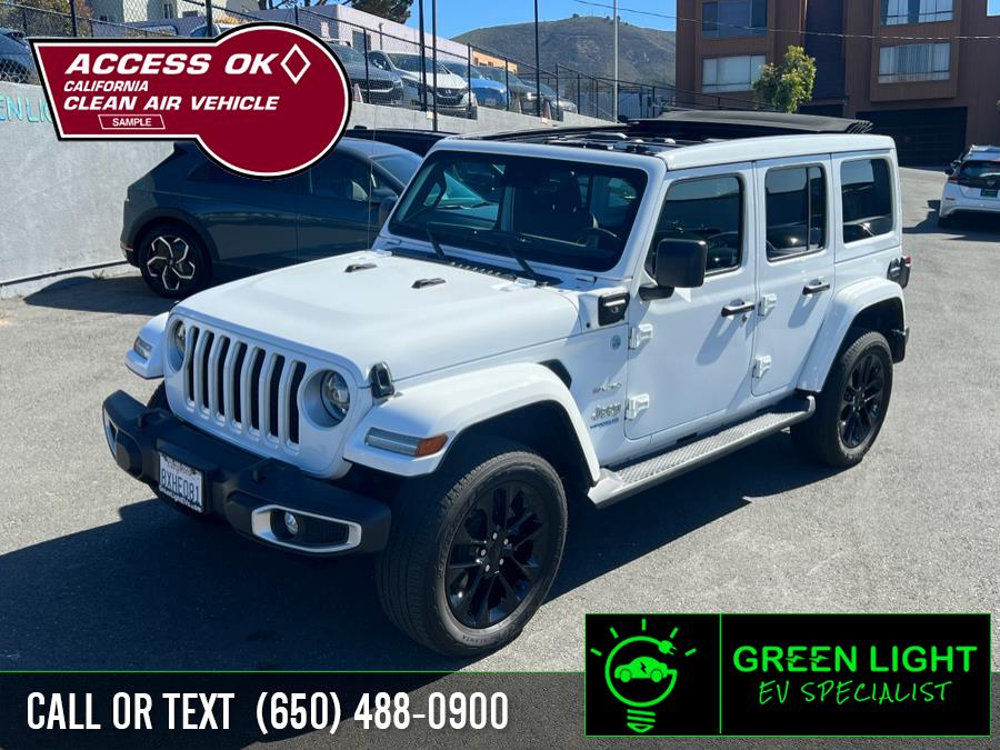 2021 Jeep Wrangler 4xe Unlimited Sahara 4x4, available for sale in Daly City, California | Green Light Auto Wholesale. Daly City, California