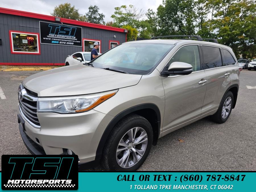 2015 Toyota Highlander AWD 4dr V6 LE Plus (Natl), available for sale in Manchester, Connecticut | TSI Motorsports. Manchester, Connecticut