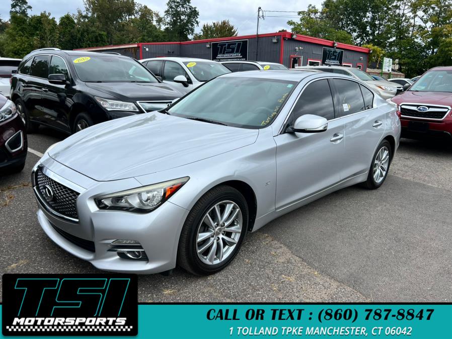 Used INFINITI Q50 4dr Sdn Premium AWD 2015 | TSI Motorsports. Manchester, Connecticut