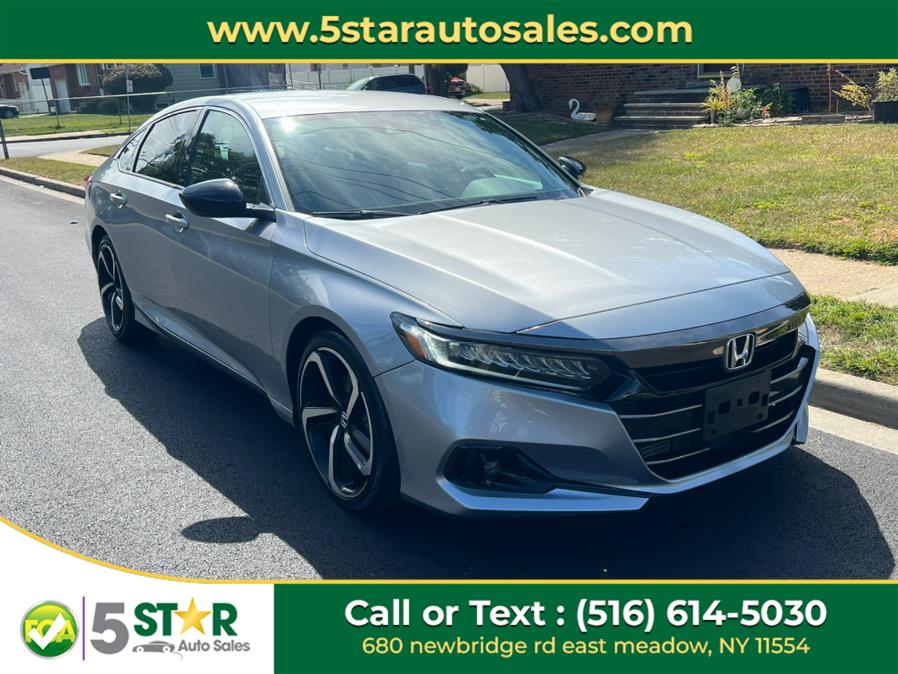 Used Honda Accord Sedan Sport 1.5T CVT 2022 | 5 Star Auto Sales Inc. East Meadow, New York