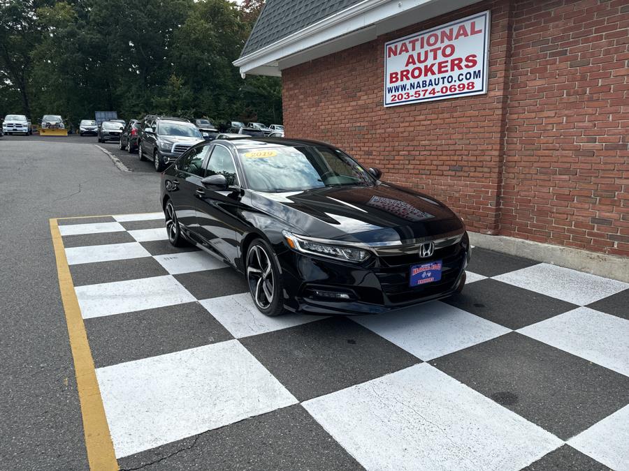 2019 Honda Accord Sedan Sport 1.5T CVT, available for sale in Waterbury, Connecticut | National Auto Brokers, Inc.. Waterbury, Connecticut