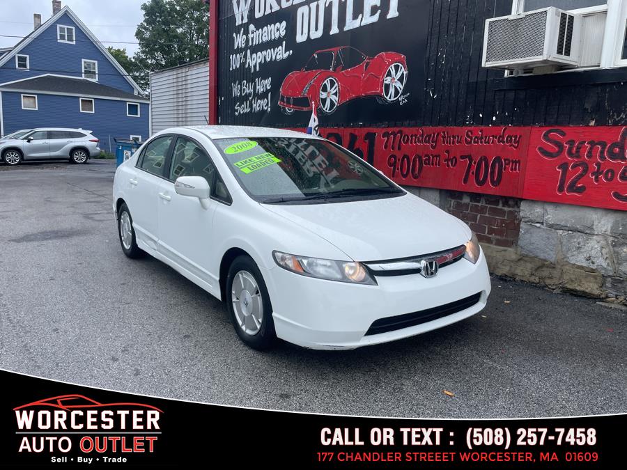 Used 2008 Honda Civic Hybrid in Worcester, Massachusetts | Worcester Auto Outlet LLC. Worcester, Massachusetts