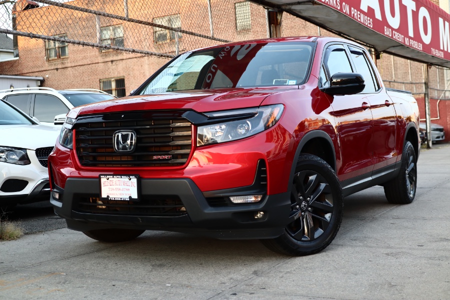 2022 Honda Ridgeline Sport AWD, available for sale in Jamaica, New York | Hillside Auto Mall Inc.. Jamaica, New York