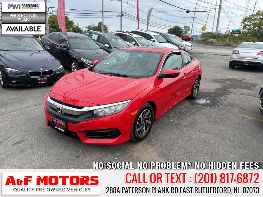 Used Honda Civic Coupe 2dr CVT LX-P 2016 | A&F Motors LLC. East Rutherford, New Jersey