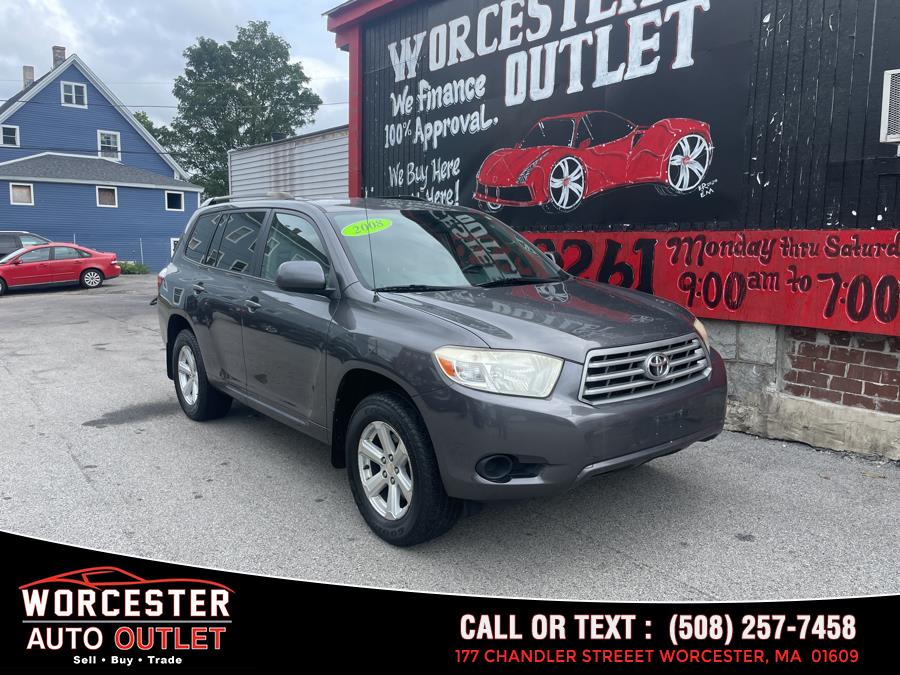 Used 2008 Toyota Highlander in Worcester, Massachusetts | Worcester Auto Outlet LLC. Worcester, Massachusetts