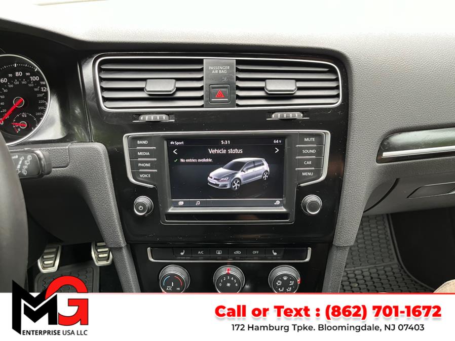 2017 Volkswagen Golf GTI 2.0T 4-Door Sport Manual, available for sale in Bloomingdale, New Jersey | MG Enterprise USA. Bloomingdale, New Jersey 2017 Volkswagen Golf GTI 2.0T 4-Door Sport Manual, available for sale in Bloomingdale, New Jersey | MG Enterprise USA. Bloomingdale, New Jersey
