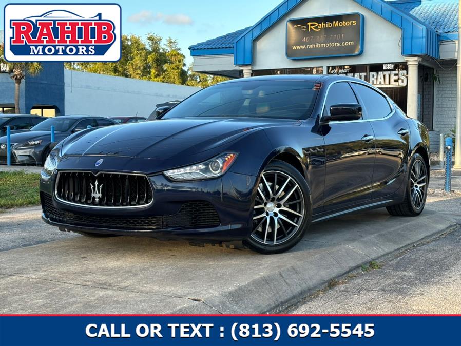 Used 2015 Maserati Ghibli in Winter Park, Florida | Rahib Motors. Winter Park, Florida