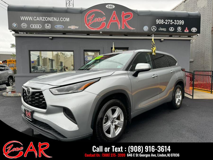 2021 Toyota Highlander L AWD (Natl), available for sale in Linden, New Jersey | Car Zone. Linden, New Jersey 2021 Toyota Highlander L AWD (Natl), available for sale in Linden, New Jersey | Car Zone. Linden, New Jersey