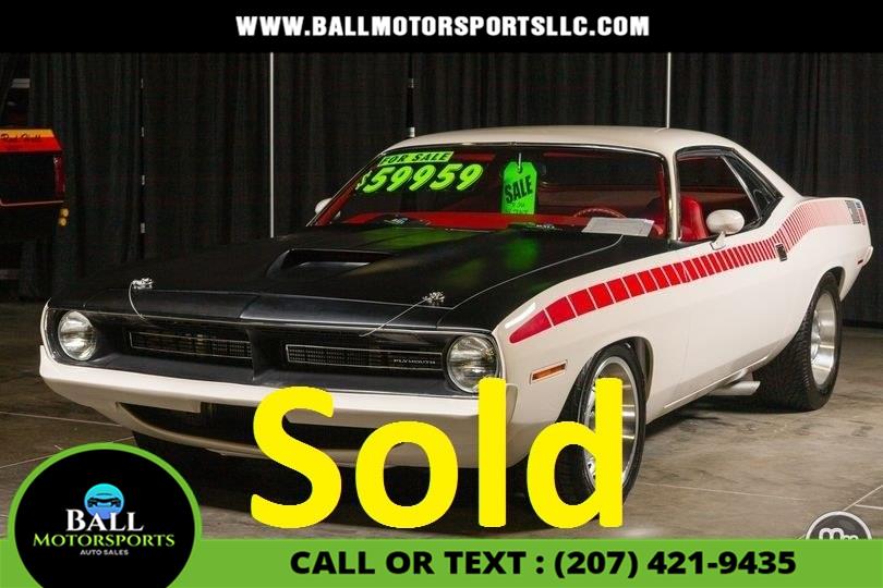 Used 1974 Plymouth CUDA in Brewer, Maine | Ball Motorsports LLC. Brewer, Maine