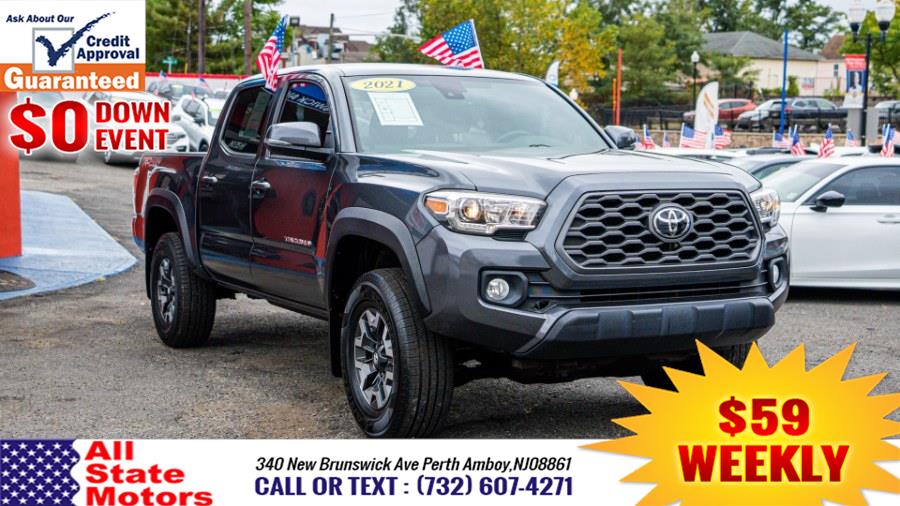 2021 Toyota Tacoma 4WD TRD Off Road Double Cab 5'' Bed V6 AT (Natl), available for sale in Perth Amboy, New Jersey | All State Motor Inc. Perth Amboy, New Jersey 2021 Toyota Tacoma 4WD TRD Off Road Double Cab 5'' Bed V6 AT (Natl), available for sale in Perth Amboy, New Jersey | All State Motor Inc. Perth Amboy, New Jersey