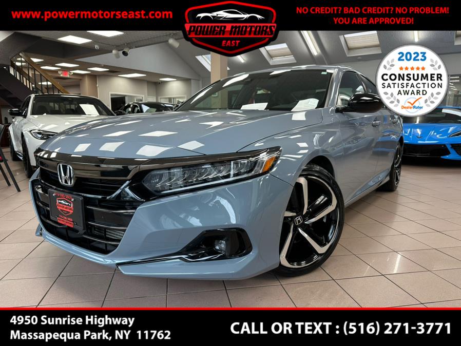 Used 2022 Honda Accord Sedan in Massapequa Park, New York | Power Motors East. Massapequa Park, New York