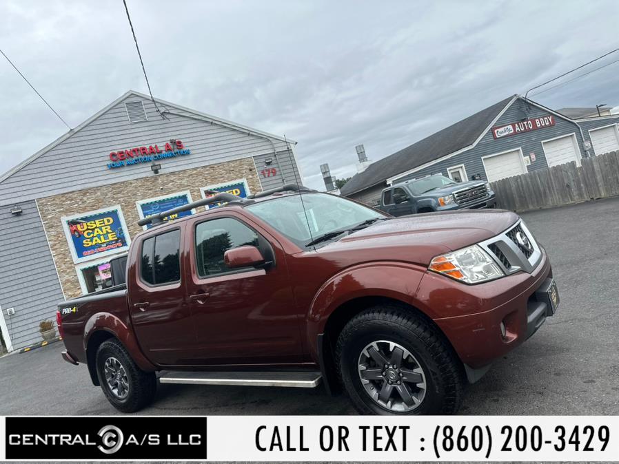 2016 Nissan Frontier 4WD Crew Cab SWB Auto S, available for sale in East Windsor, Connecticut | Central A/S LLC. East Windsor, Connecticut