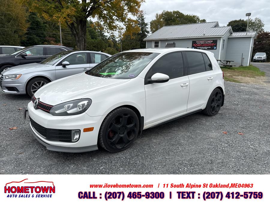 Used Volkswagen GTI 4dr HB DSG w/Conv & Sunroof PZEV 2012 | Hometown Auto Sales and Service. Oakland, Maine