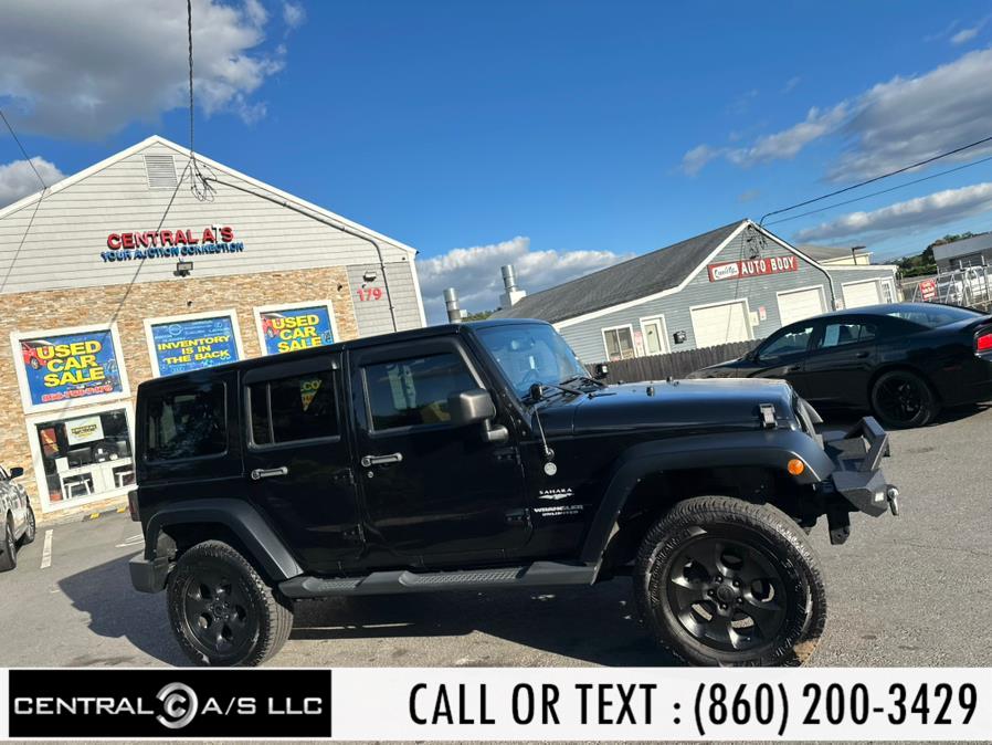 2013 Jeep Wrangler Unlimited 4WD 4dr Sahara, available for sale in East Windsor, Connecticut | Central A/S LLC. East Windsor, Connecticut