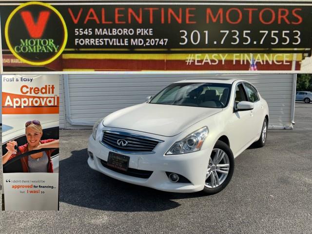 Used 2013 Infiniti G37 Sedan in Forestville, Maryland | Valentine Motor Company. Forestville, Maryland