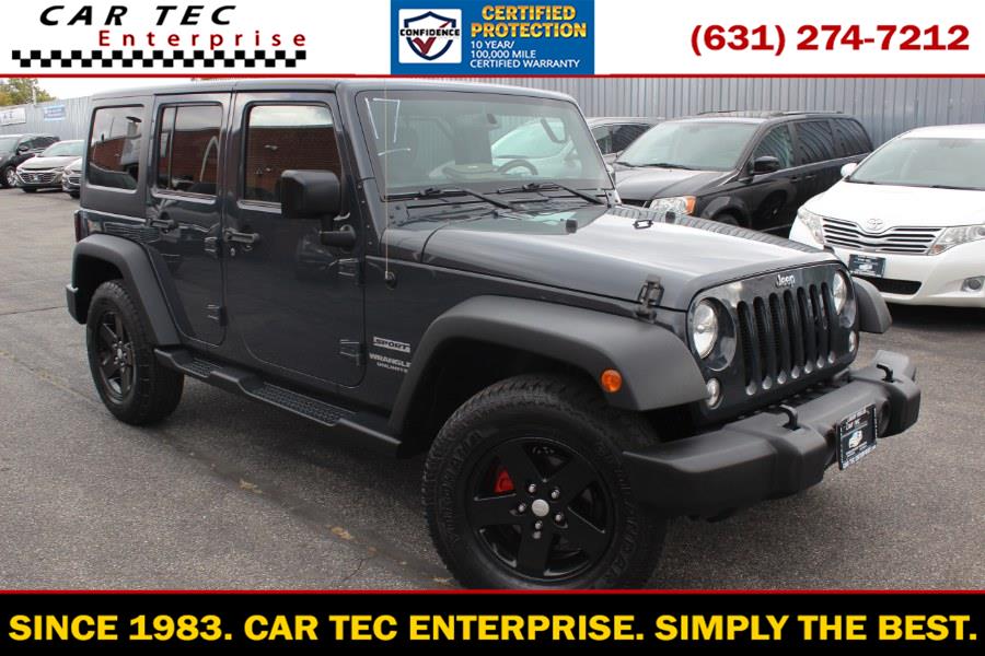 Used 2017 Jeep Wrangler Unlimited in Deer Park, New York | Car Tec Enterprise Leasing & Sales LLC. Deer Park, New York