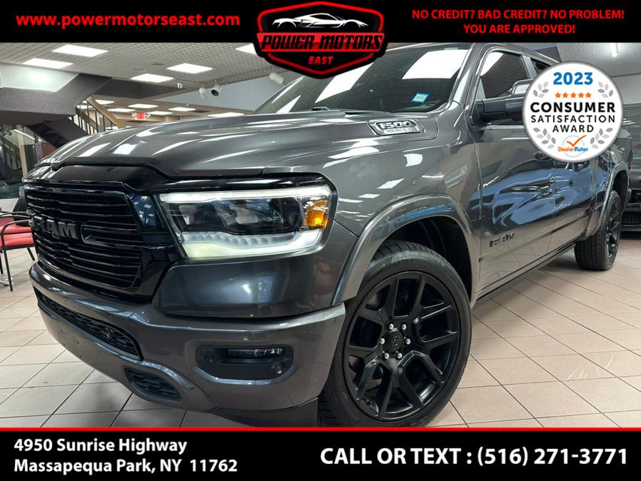 2020 Ram 1500 Laramie 4x4 Crew Cab 5''7" Box, available for sale in Massapequa Park, New York | Power Motors East. Massapequa Park, New York