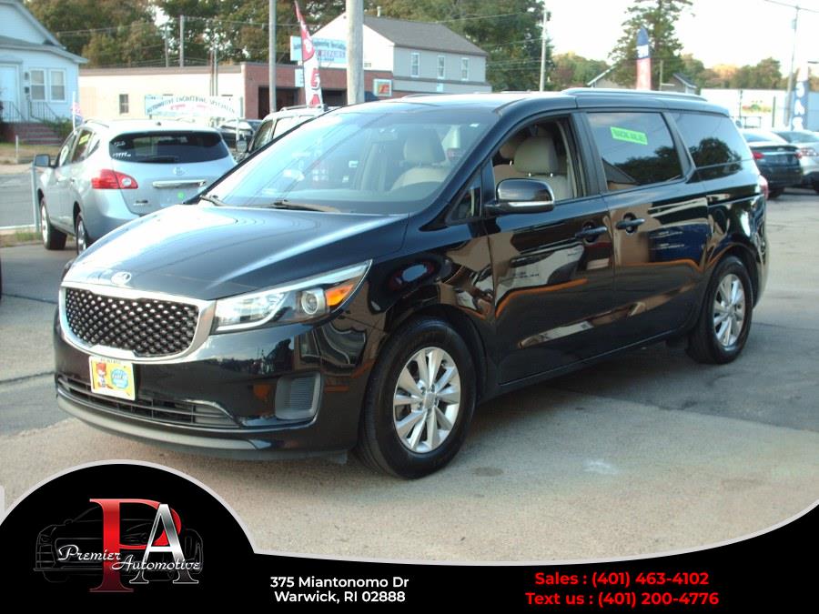 Used 2016 Kia Sedona in Warwick, Rhode Island | Premier Automotive Sales. Warwick, Rhode Island